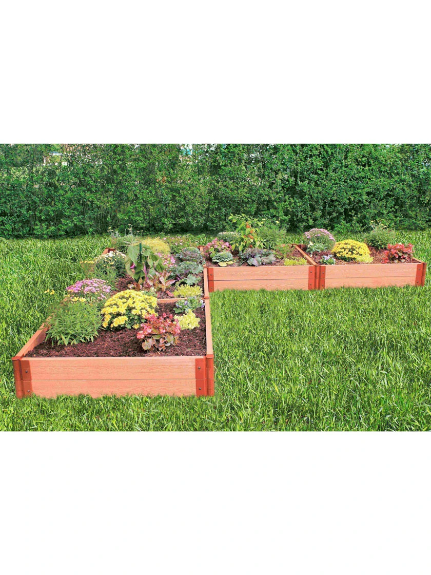 Classic Sienna Raised Garden Bed "L" Shaped With 2" Boards - Image 4