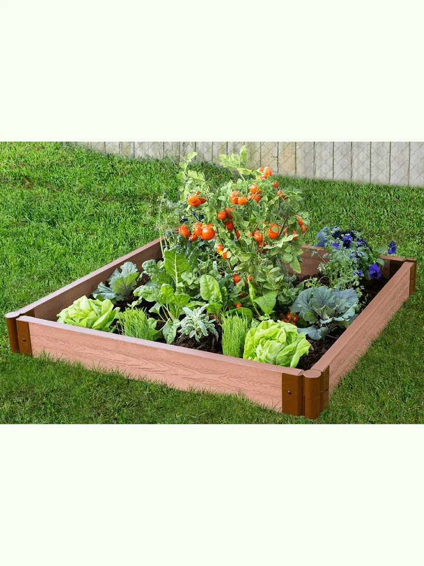 Classic Sienna Composite Raised Bed, 5-1/2" High With 2" Boards - Image 4