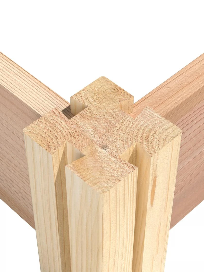 Cedar Raised Garden Bed, 4' X 4' X 6" - Image 4