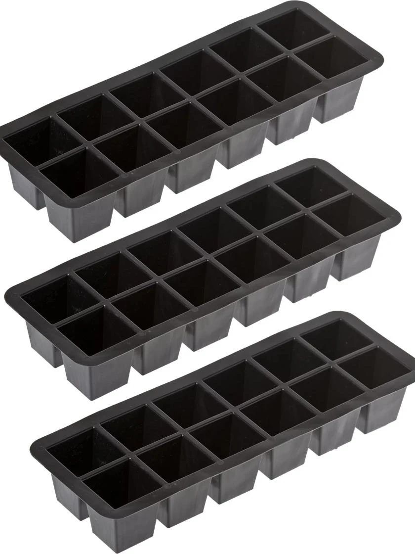 GrowEase 12 Replacement Planting Trays, Set Of 3