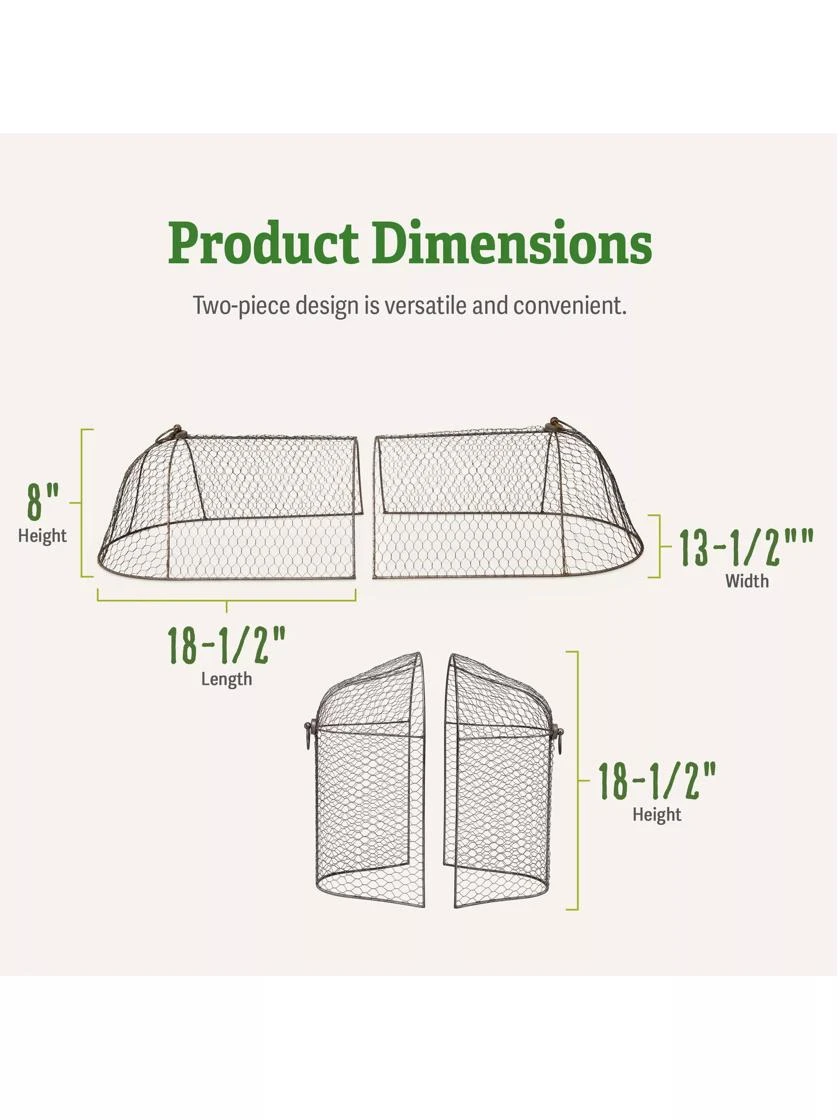 3-in-1 Chicken Wire Cloche - Image 7