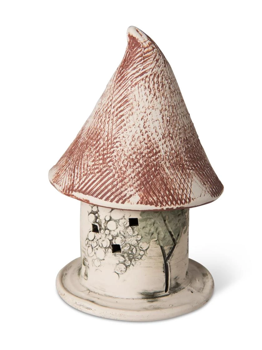 Stoneware Ladybug Castle - Image 2