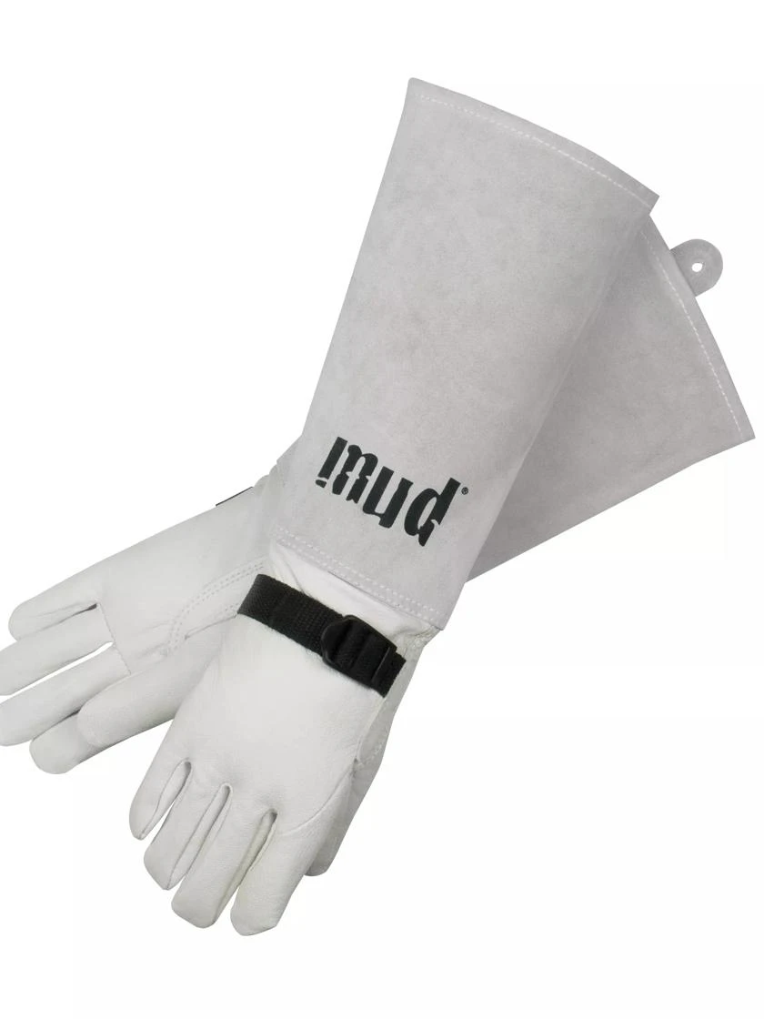 Women's Mud® Gauntlet Rose Gloves - Image 2