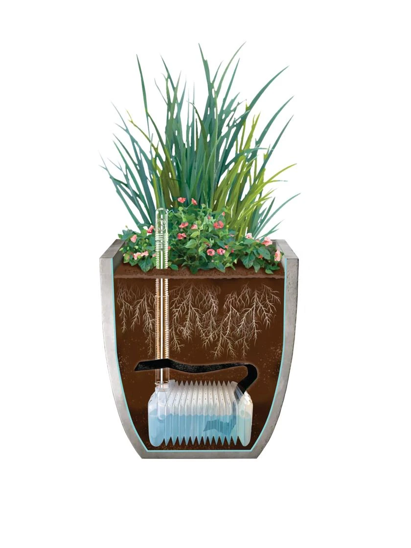 Self-Watering LavaStone® Modern Square - Image 6