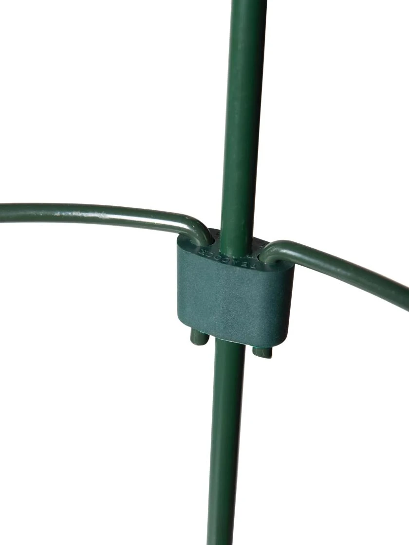 Peacock Mini Plant Support Rings 8", Set Of 2 - Image 5