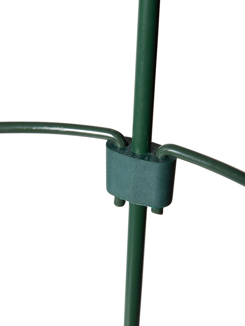 Peacock Mini Plant Support Rings 4", Set Of 2 - Image 8