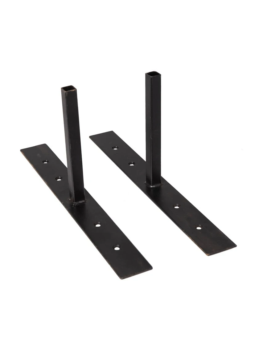 Helix Privacy Screen Deck Mounts, Set Of 2