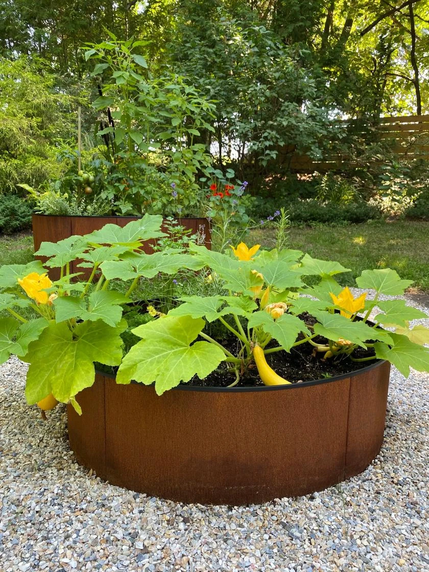 Birdies™ Corten Steel Round Raised Beds - Image 3