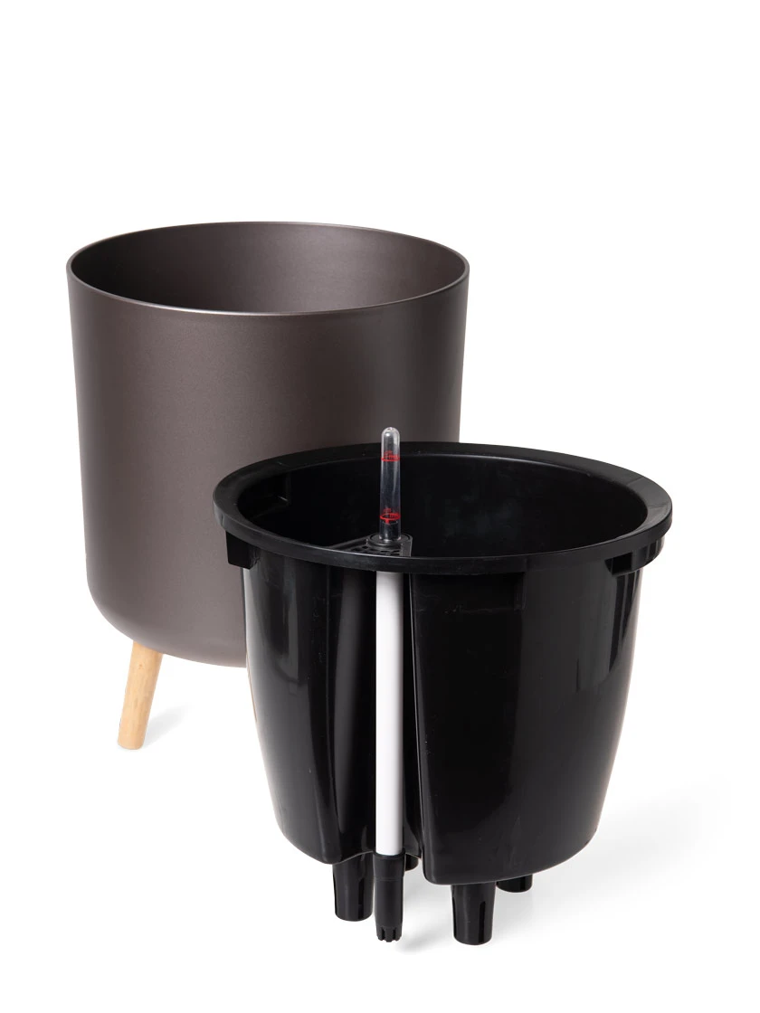 Ava Self-Watering Round Planter - Image 8
