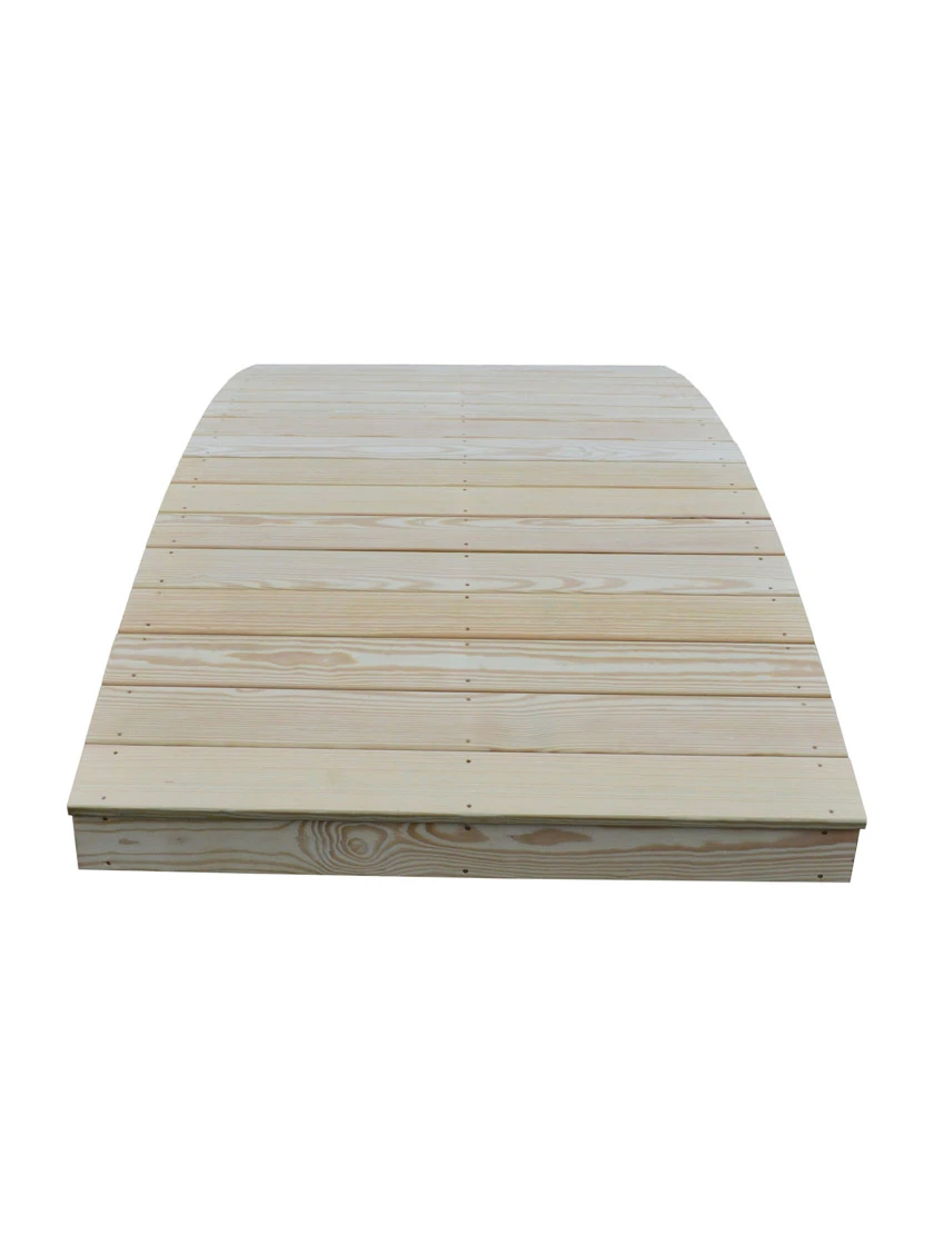 Plank Garden Bridge Unfinished 4' X 10' - Image 3