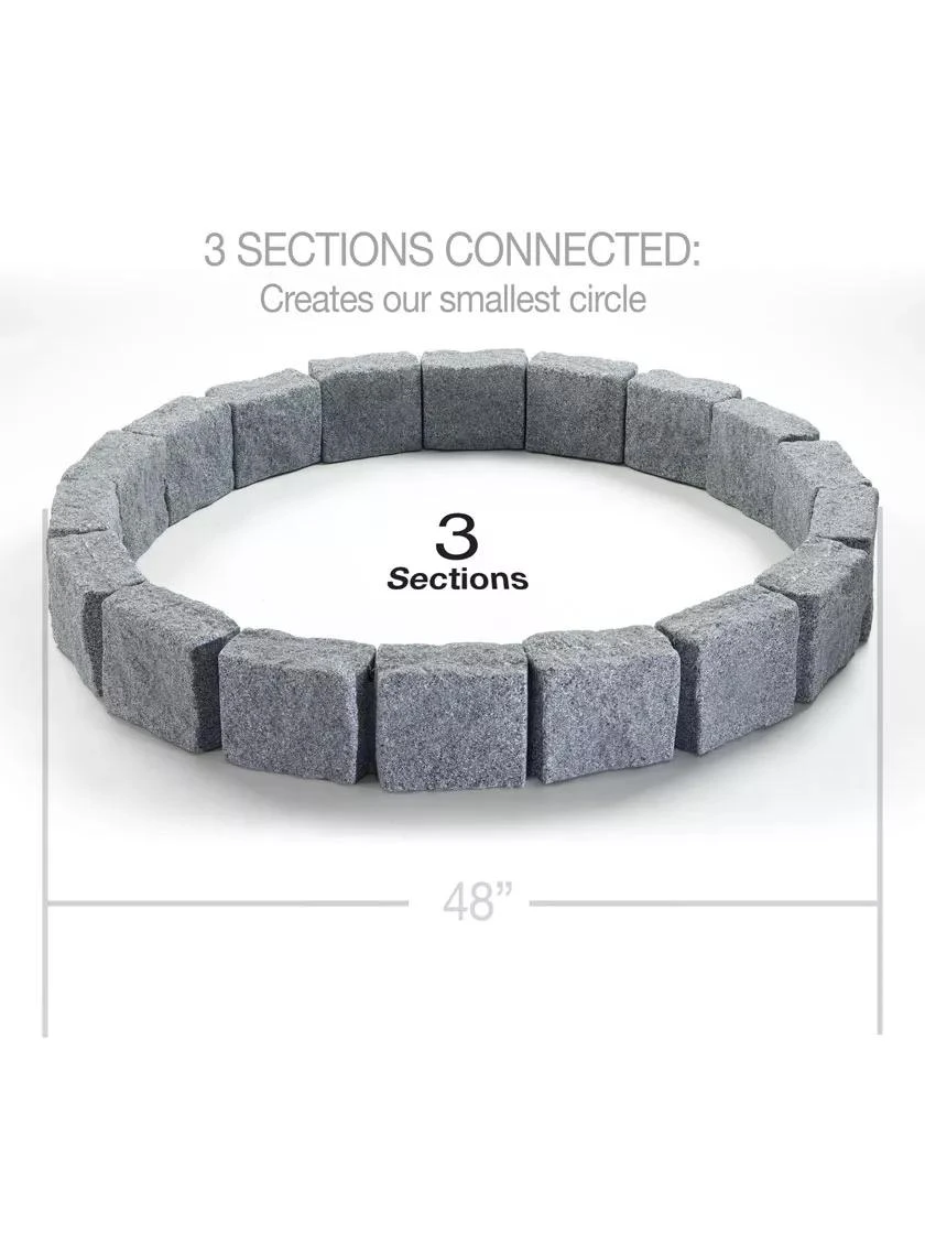 Beuta™ 6-Block Edging Section, 4 Pack - Image 4